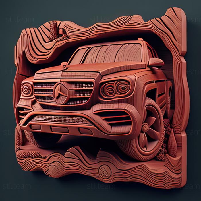 3D модель Mercedes Benz GLS X167 (STL)